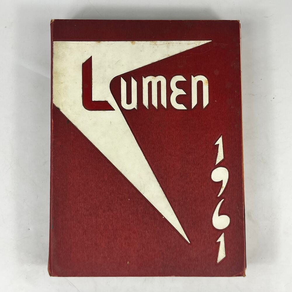 1961 St. Paul High School Santa Fe Springs CA Annual Yearbook Alumni Vintage